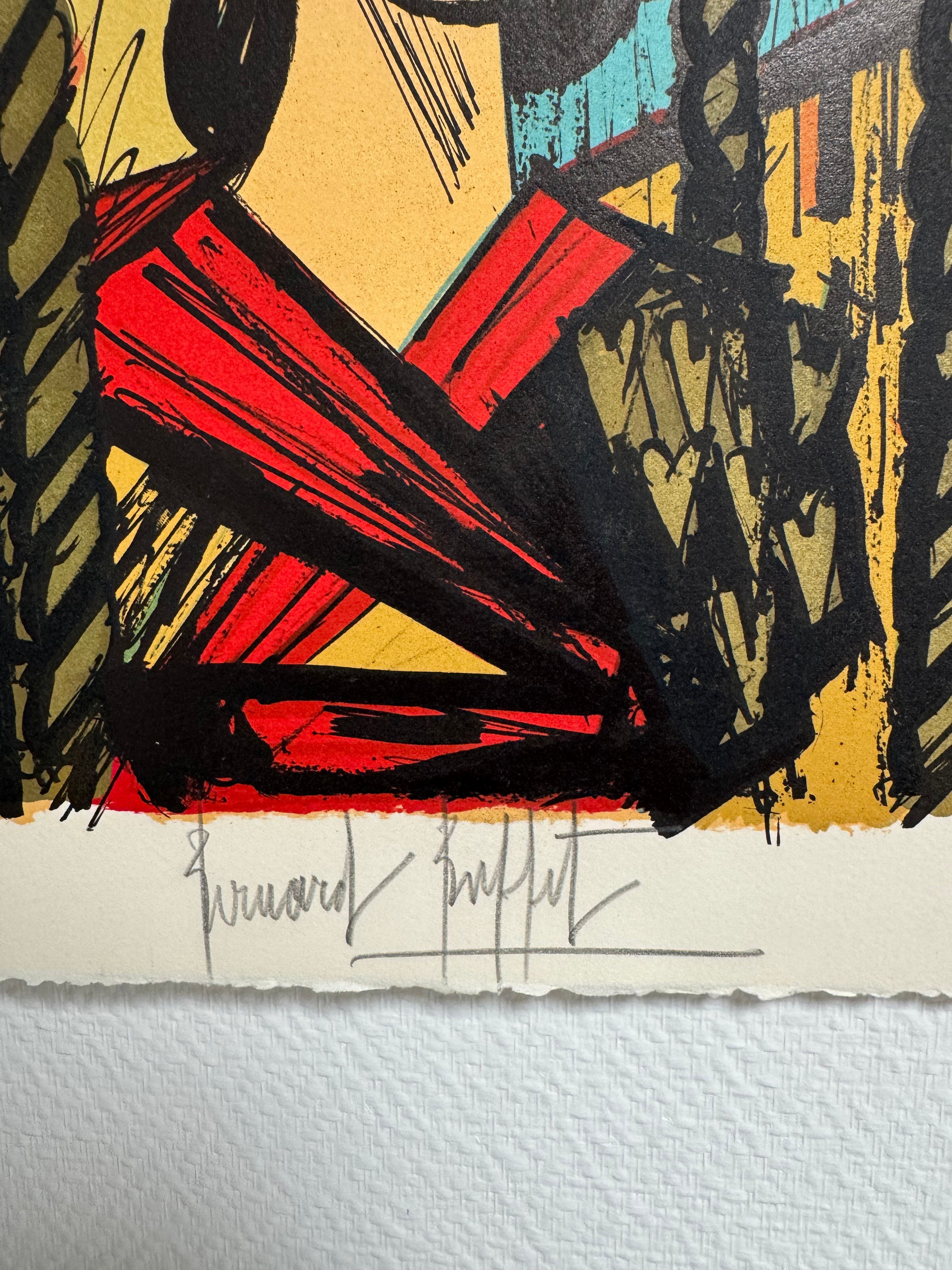 Bernard Buffet - Saint Tropez en Gloire from Saint-Tropez (1979)