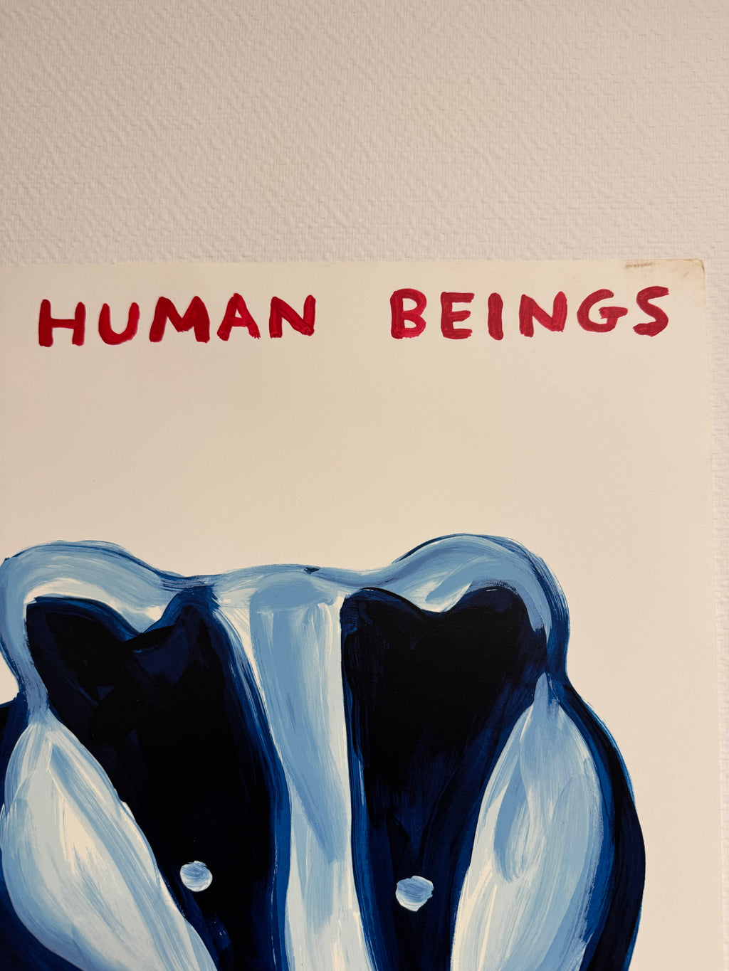 David Shrigley, I Hate Human Beings (2021)
