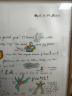 Niki de Saint Phalle - Dear Clarice from Eight by Eight to Celebrate the Temporary Contemporary (1983)