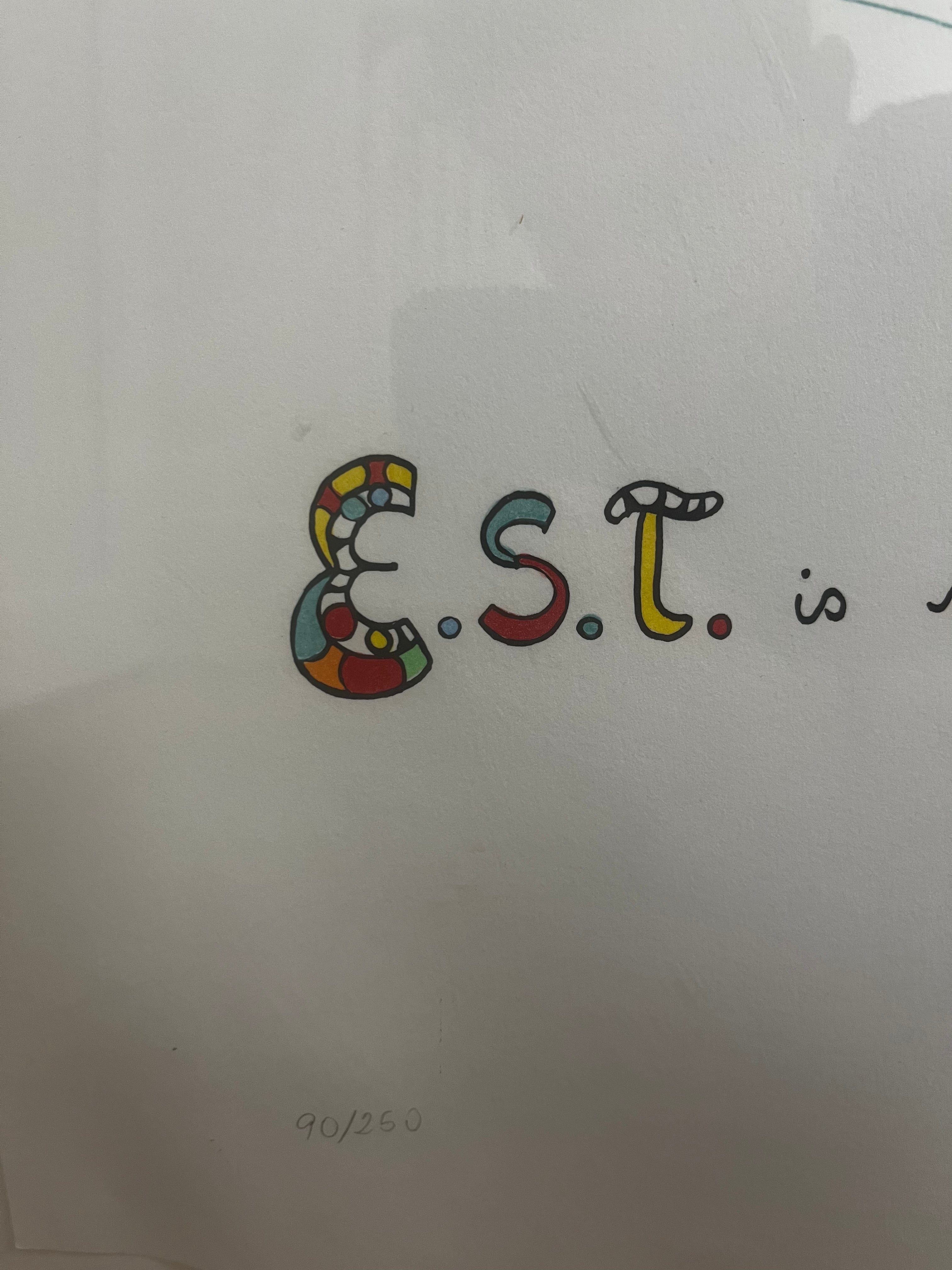 Niki de Saint Phalle - Dear Clarice from Eight by Eight to Celebrate the Temporary Contemporary (1983)