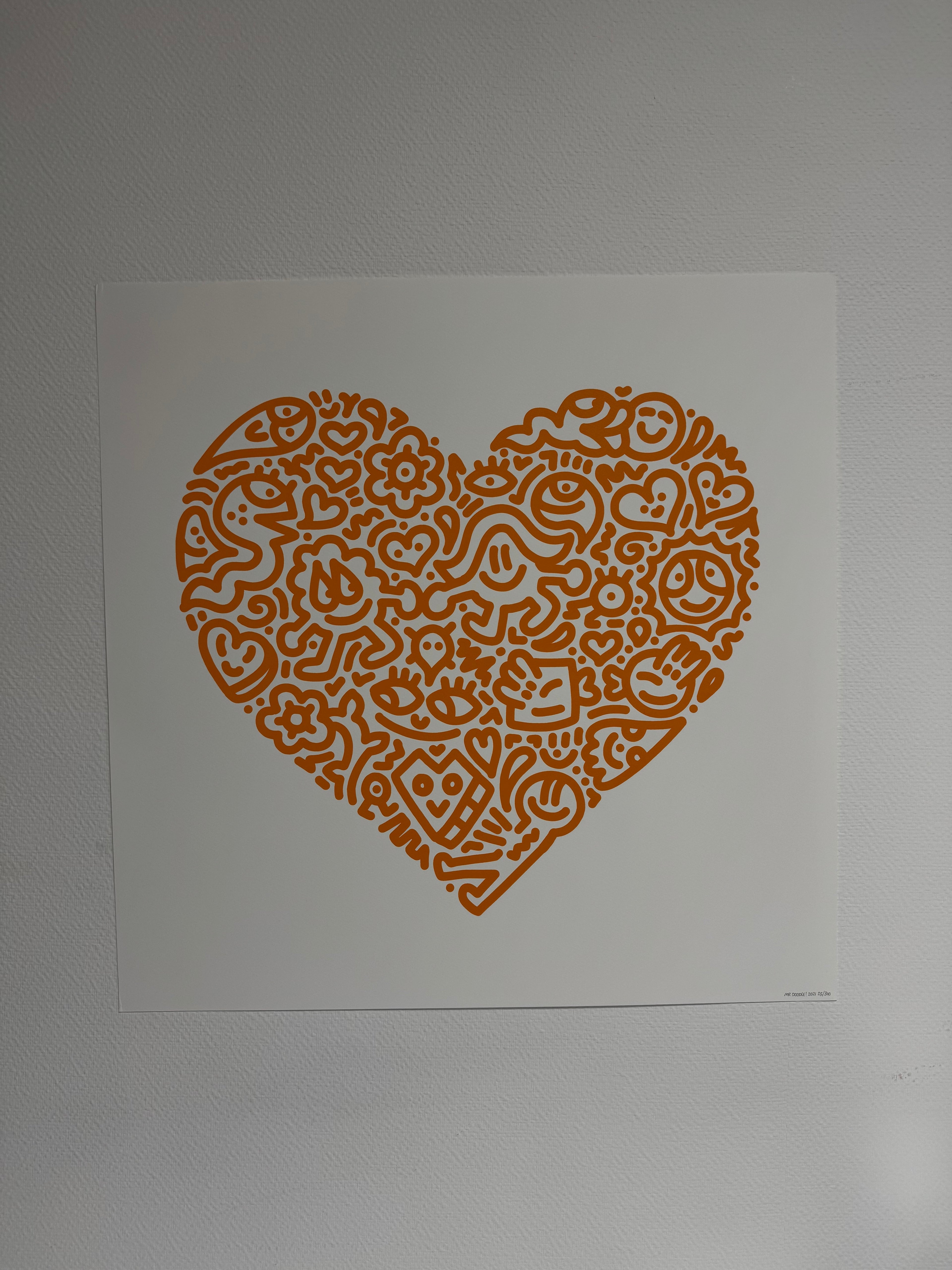Mr Doodle - Pop Heart Bird Joy (2021) I Limited Edition