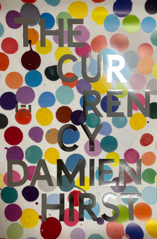 Damien Hirst, Les affichesThe Currency (jaune argenté)