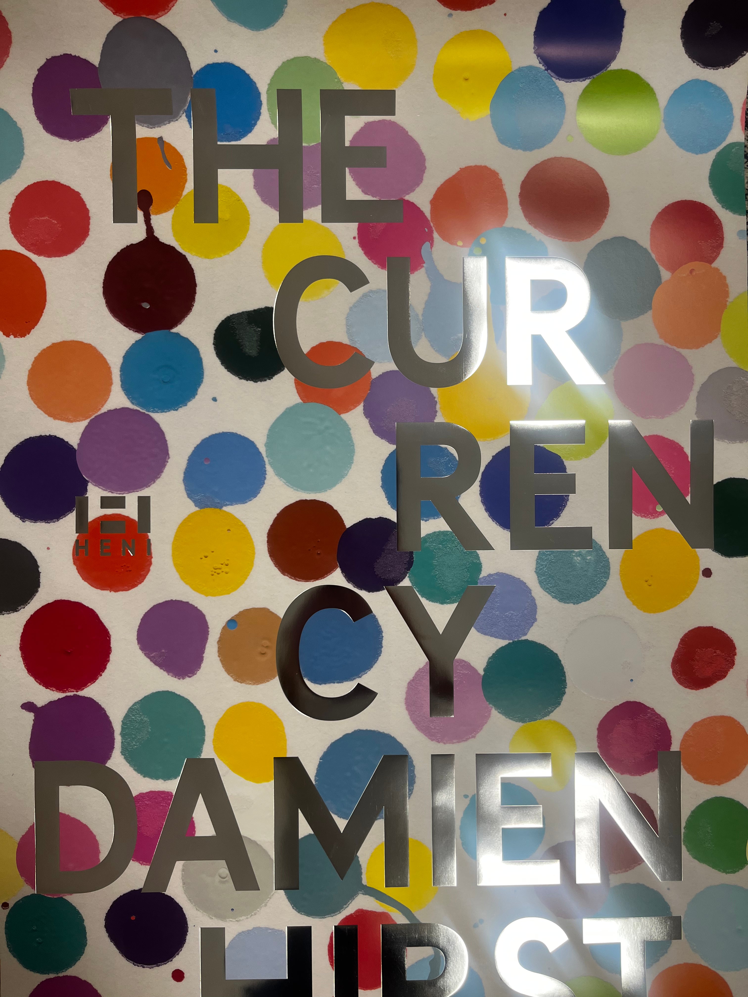 Damien Hirst - The Currency Posters (Yellow Silver)
