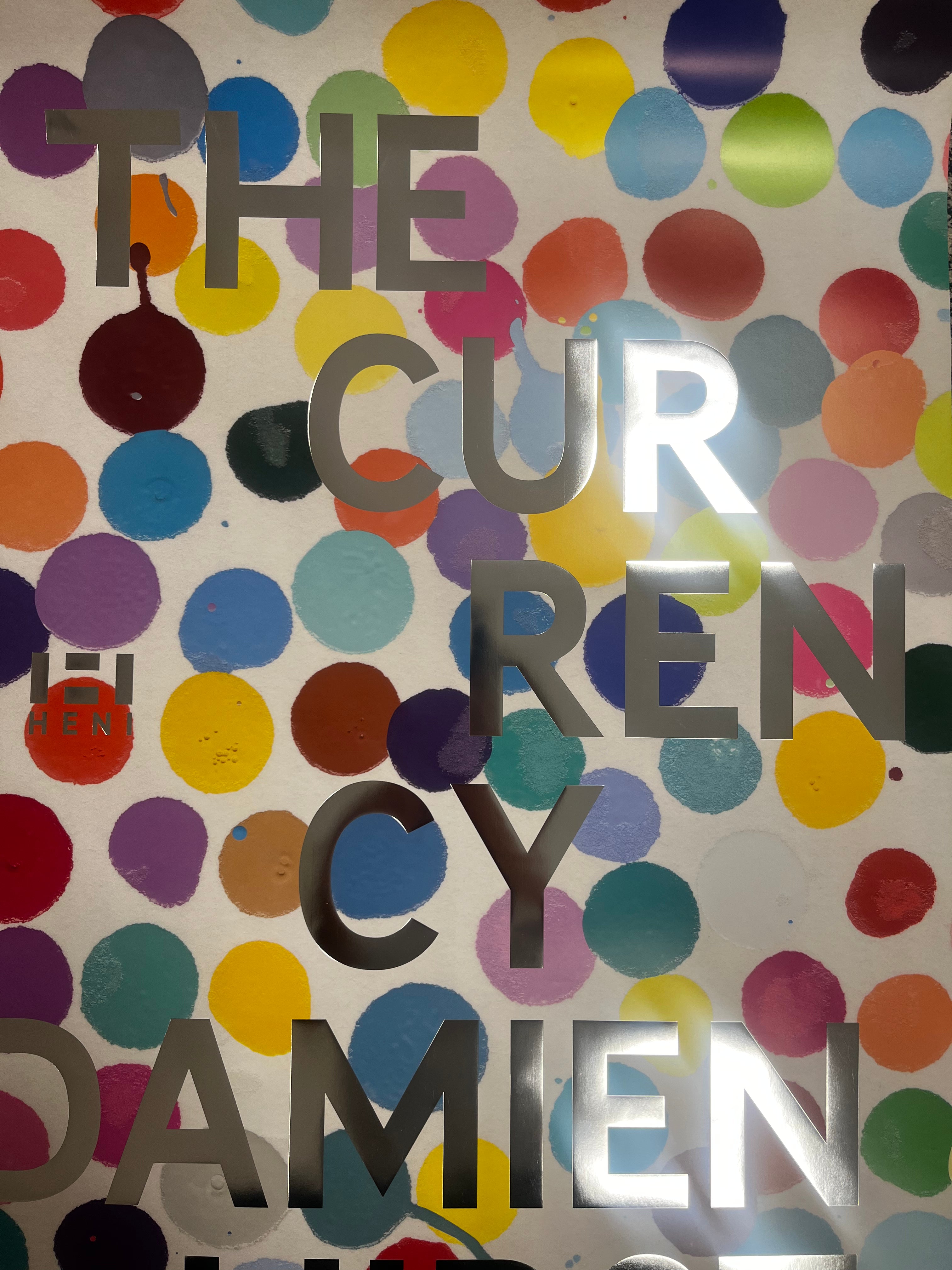 Damien Hirst - The Currency Posters (Yellow Silver)