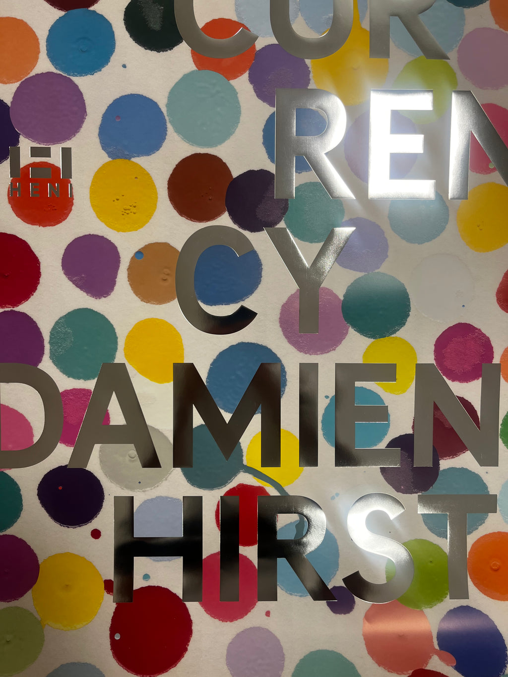 Damien Hirst - The Currency Posters (Yellow Silver)