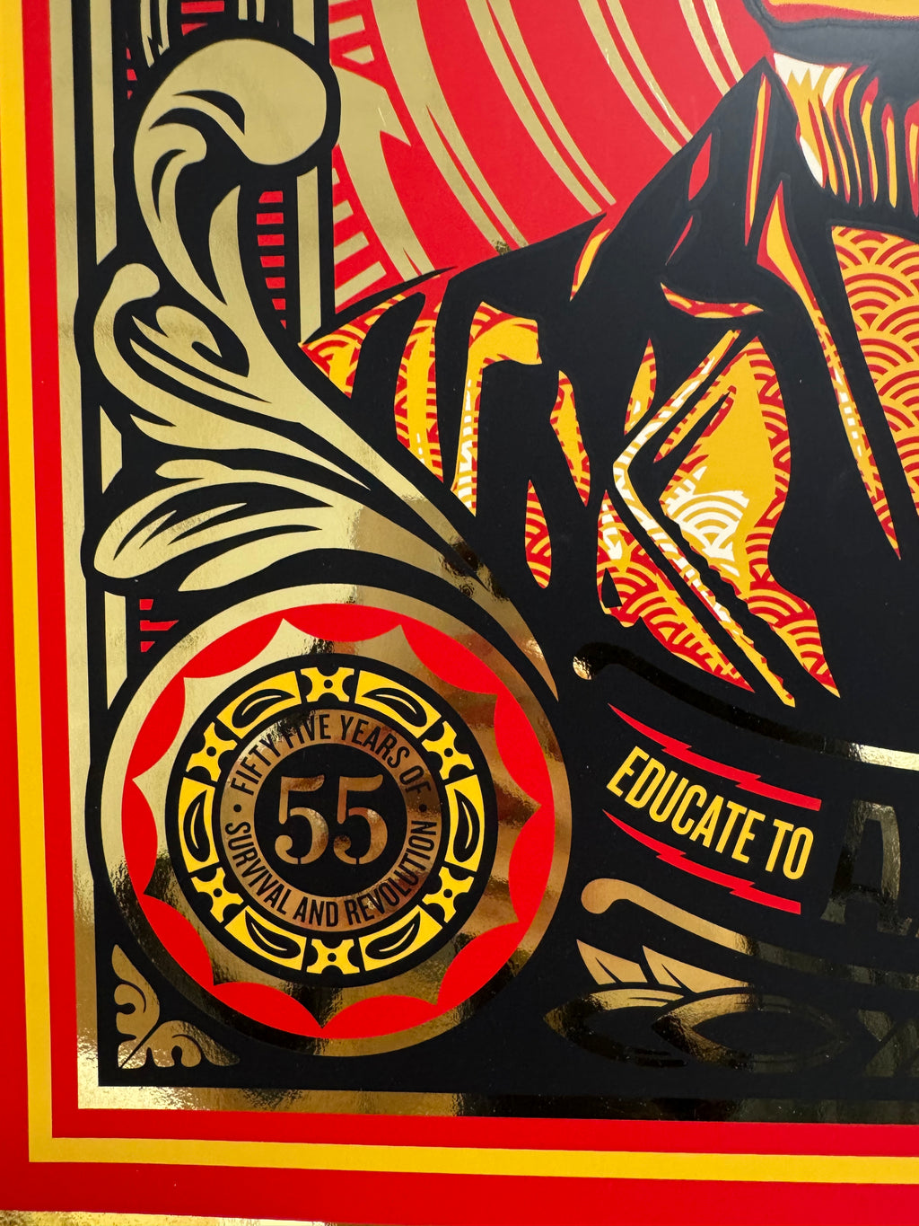 Obéir (Shepard Fairey) - Éduquer pour libérer - Édition principale (2021)
