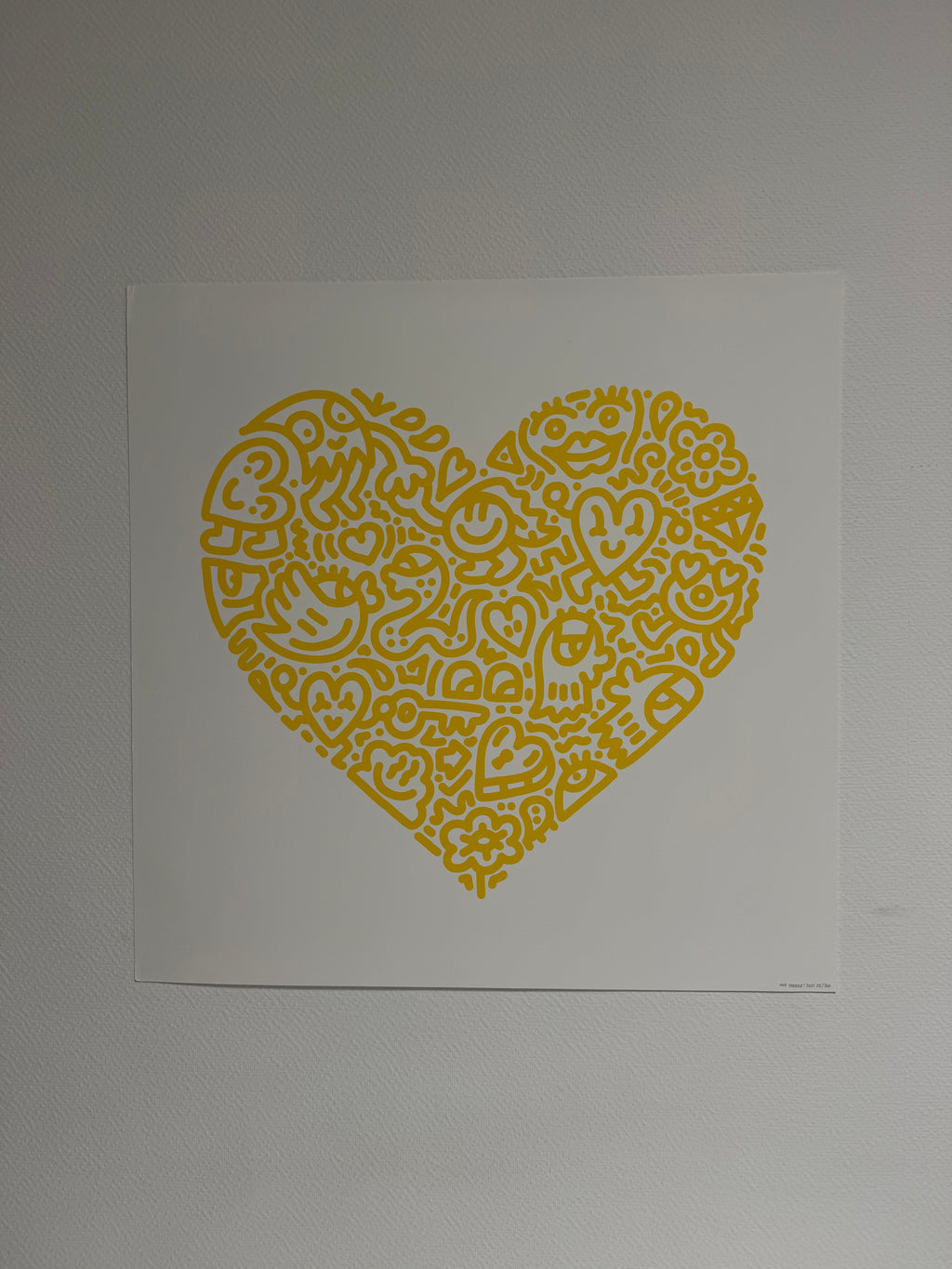 Mr Doodle - Pop Heart Unlocked Heard (2021) I Limited Editon