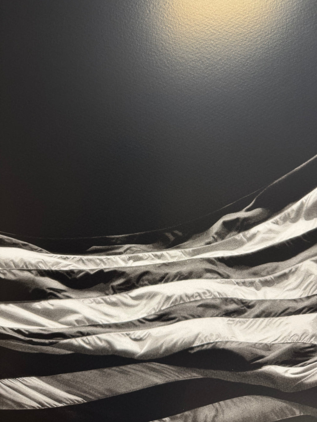 Robert Longo - Untitled (Falling Flag) 2025