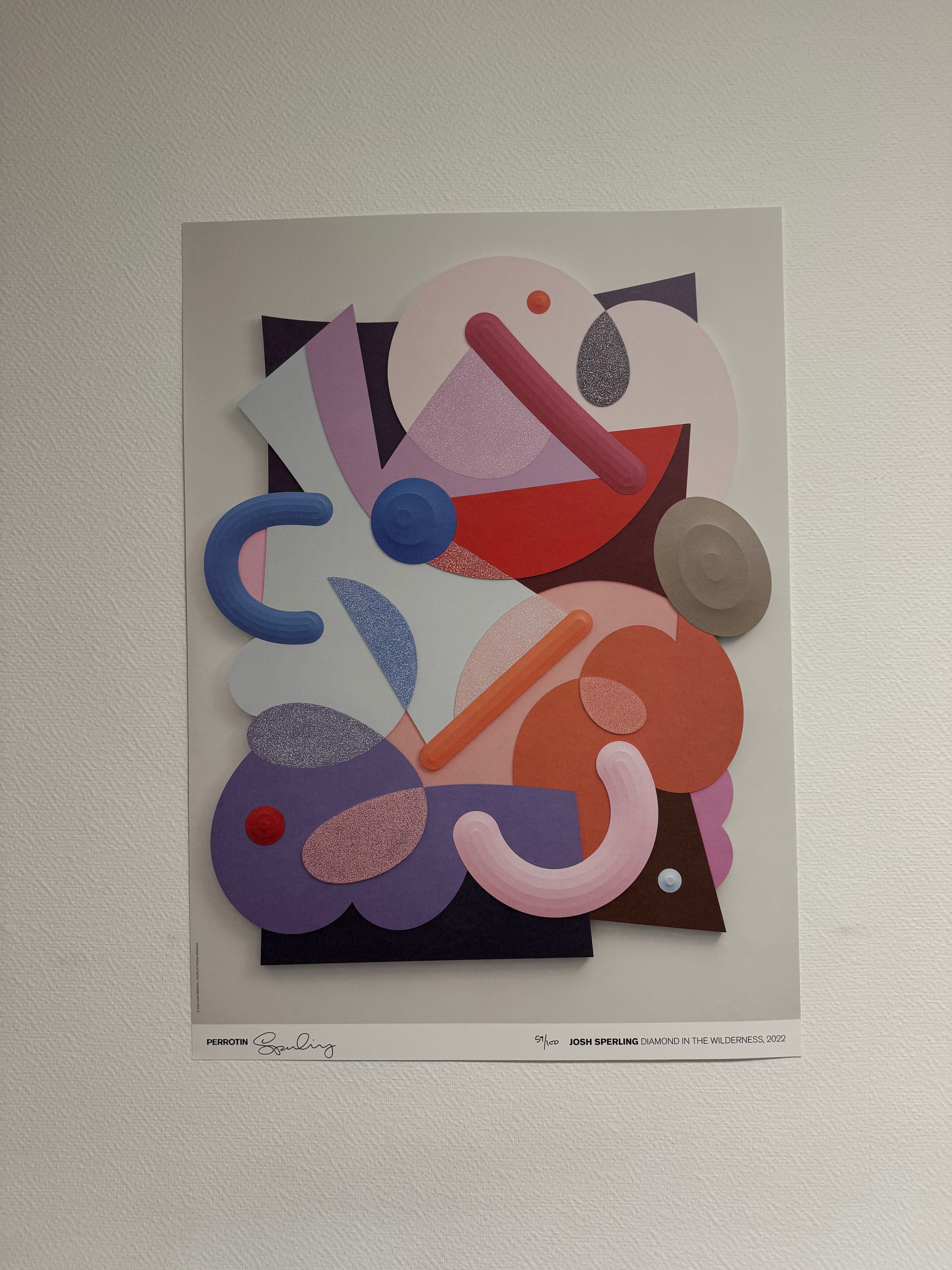 JOSH SPERLING - Untitled 2 (2022) I Limited Edition