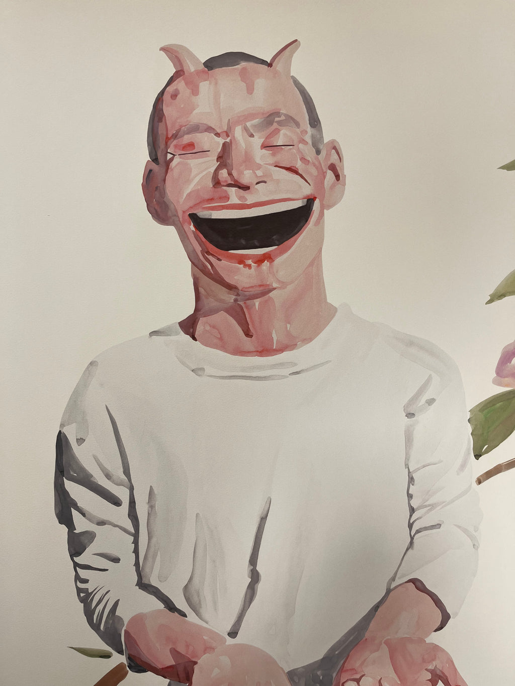 Yue Minjun - Untitled (Smile-ism No. 22)