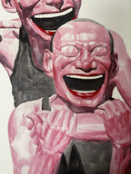 Yue Minjun - Untitled (Smile-ism No. 14)