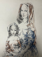 Léonard Tsuguharu Foujita - Mother and Child