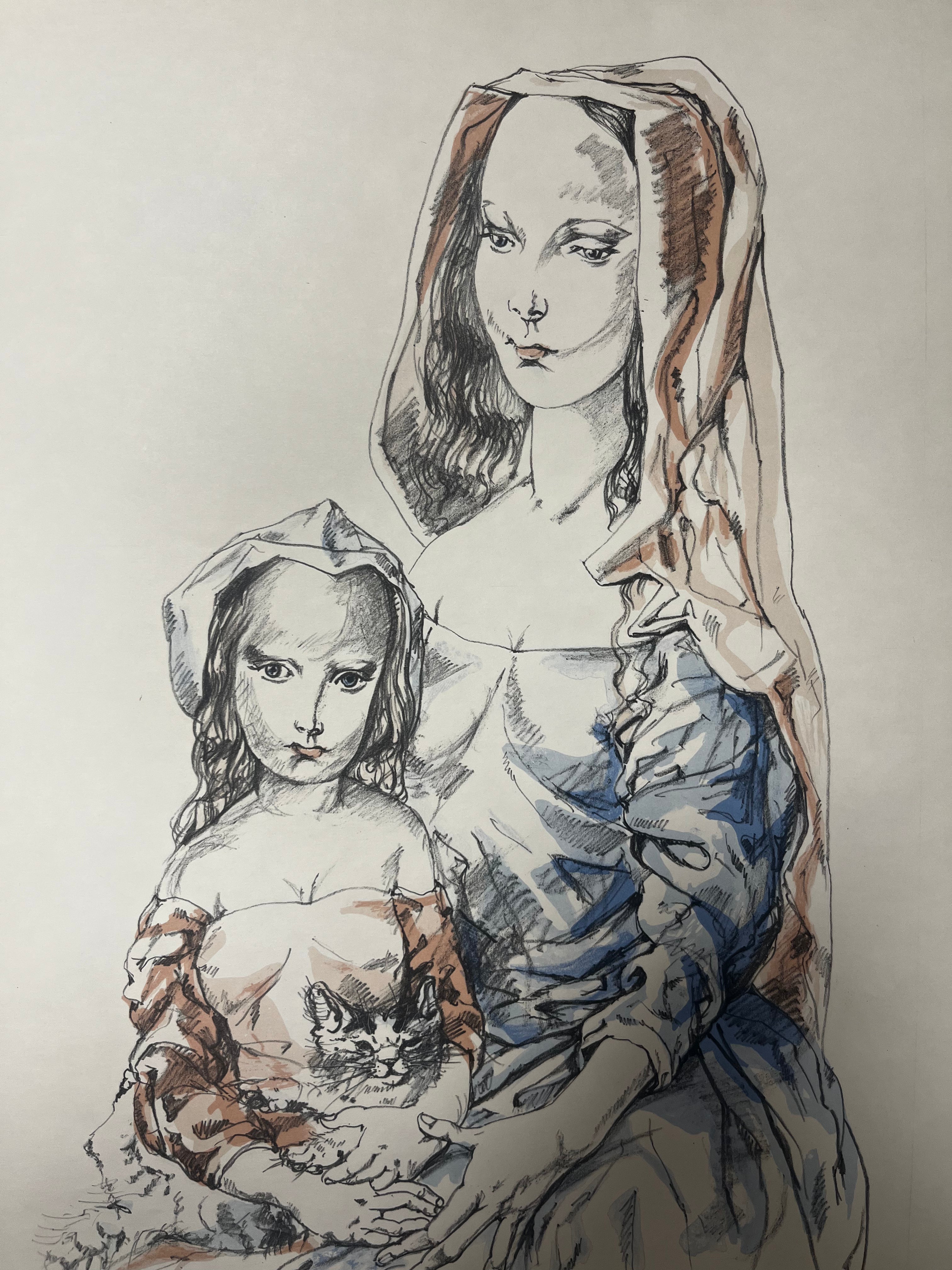 Léonard Tsuguharu Foujita - Mother and Child