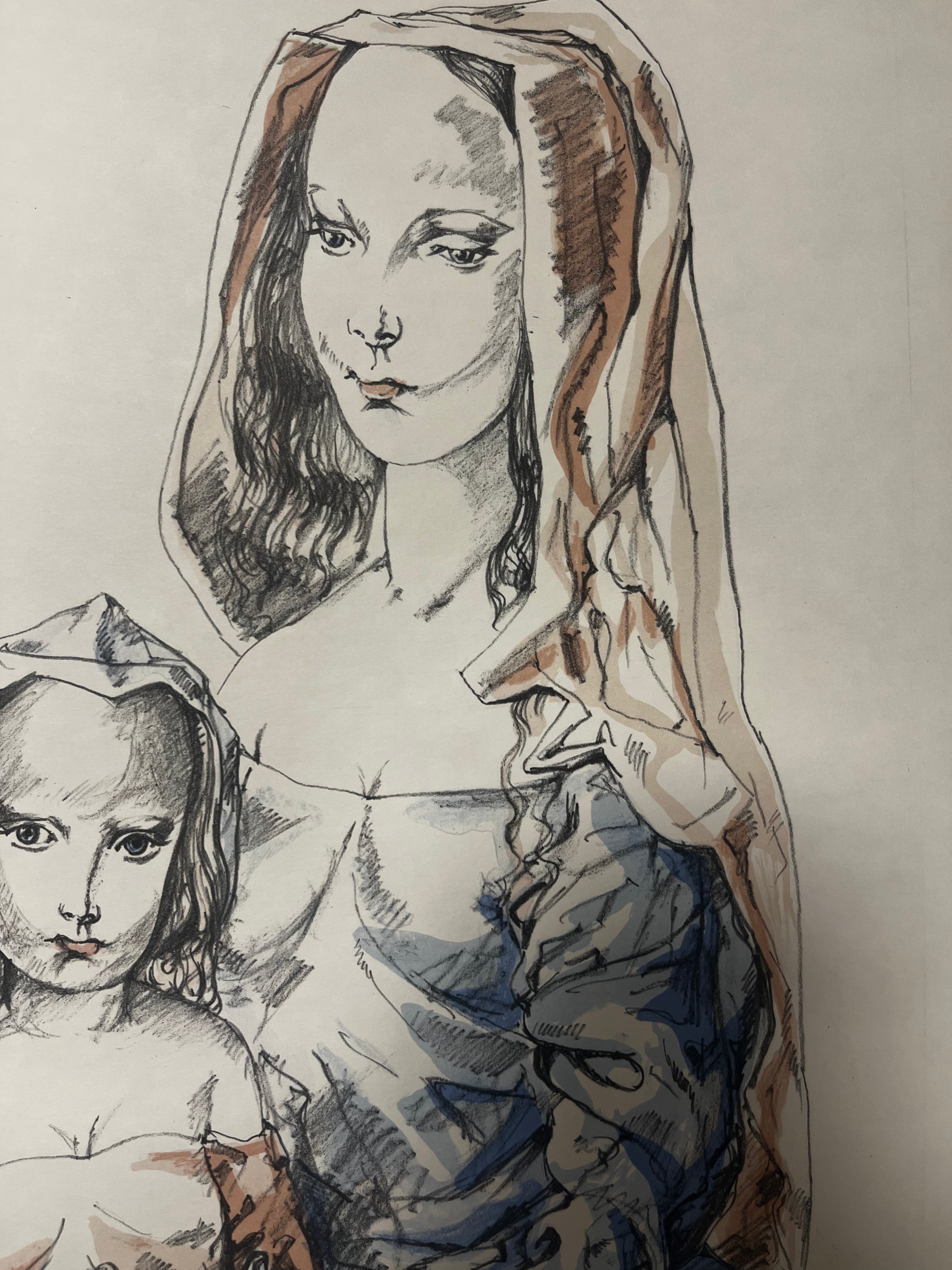 Léonard Tsuguharu Foujita - Mother and Child