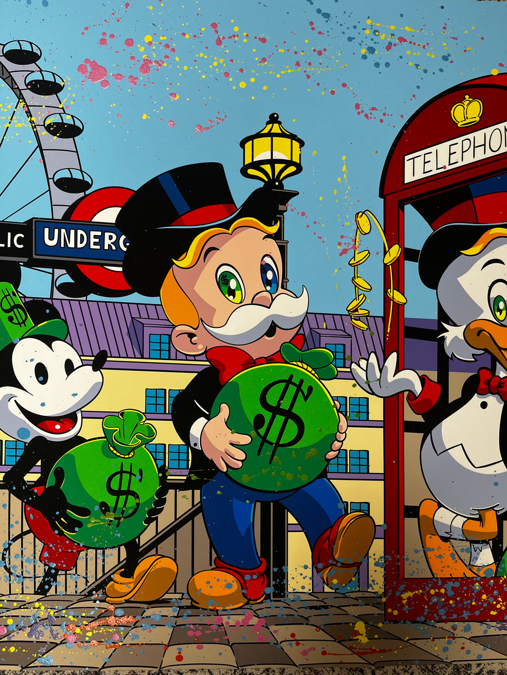 ALEC MONOPOLY - London Money Bags Hand Finished (2025)