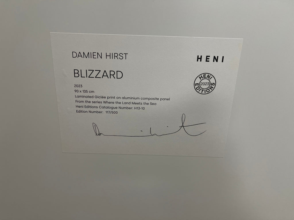 Damien Hirst - Blizzard H13-10 (2023) I Limited Edition