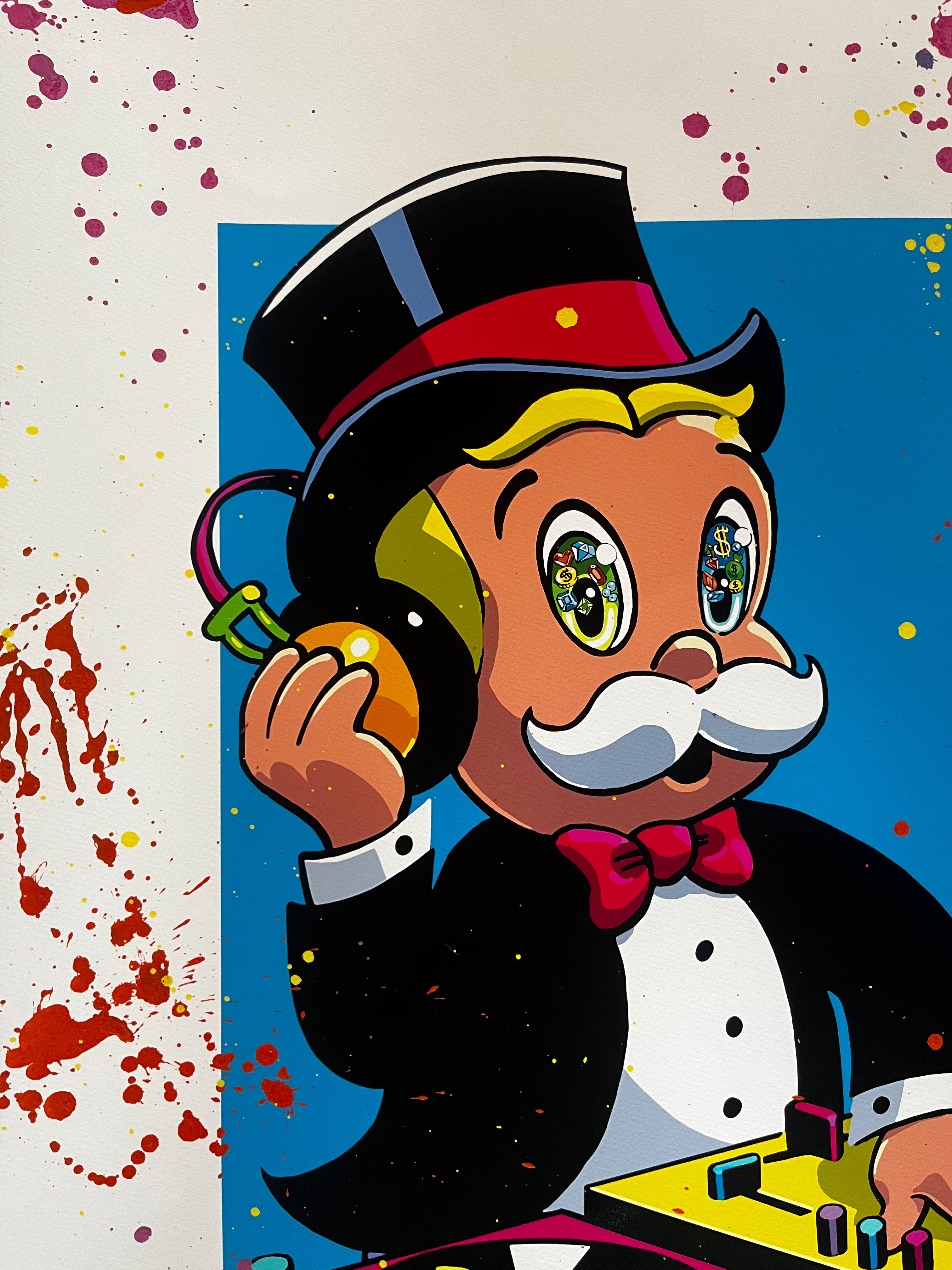 ALEC MONOPOLY - DJ Monopz Blue (Fini à la main) 2026 
