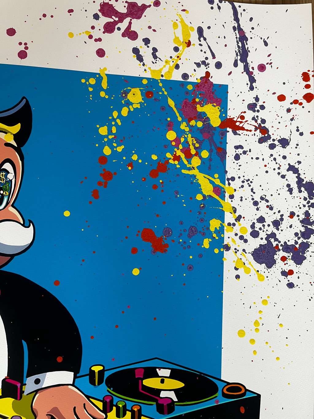 ALEC MONOPOLY - DJ Monopz Blue (Fini à la main) 2026 