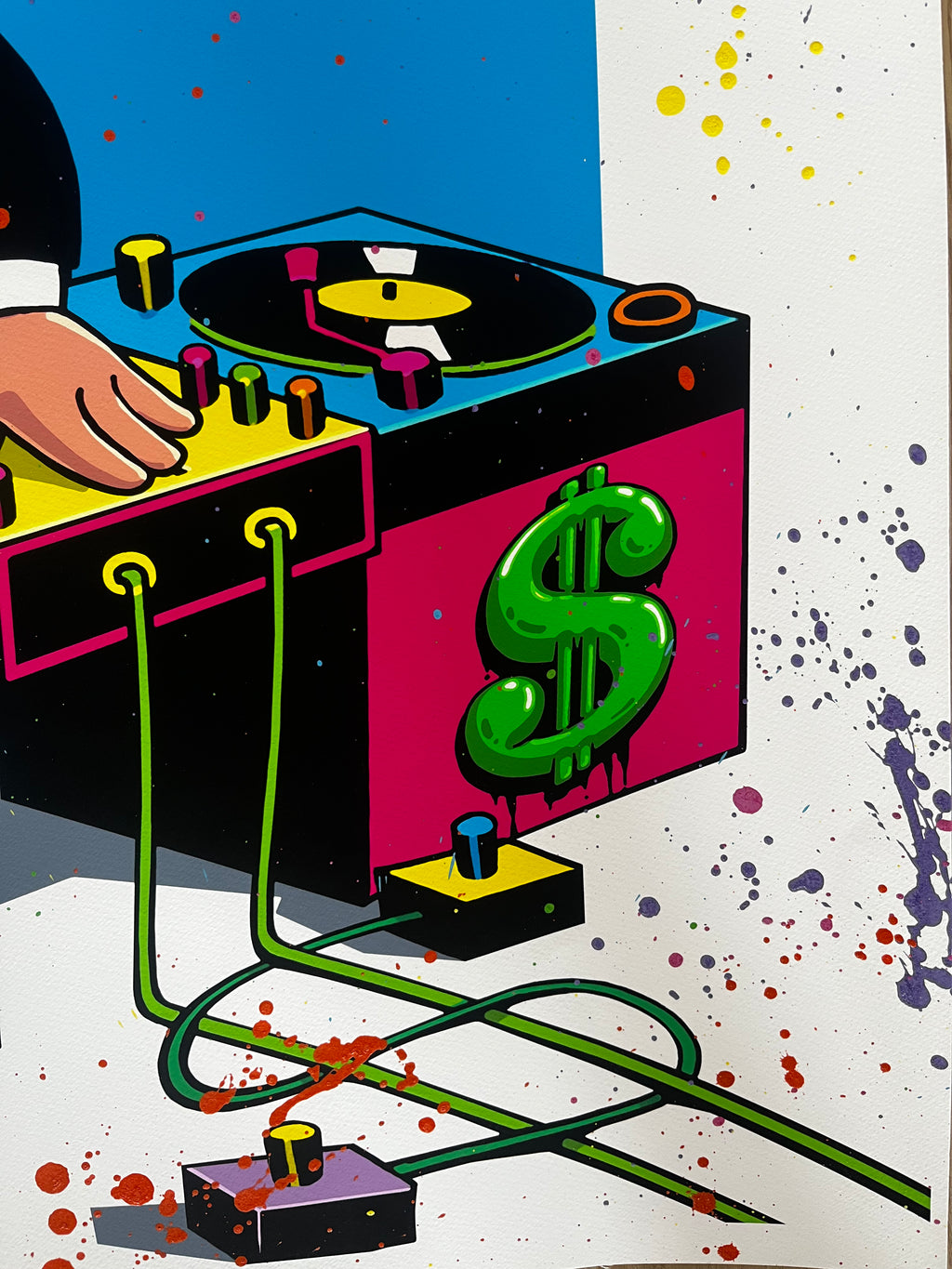 ALEC MONOPOLY - DJ Monopz Blue (Fini à la main) 2026 