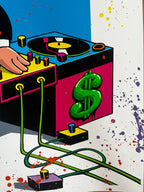 ALEC MONOPOLY - DJ Monopz Blue (Fini à la main) 2026 