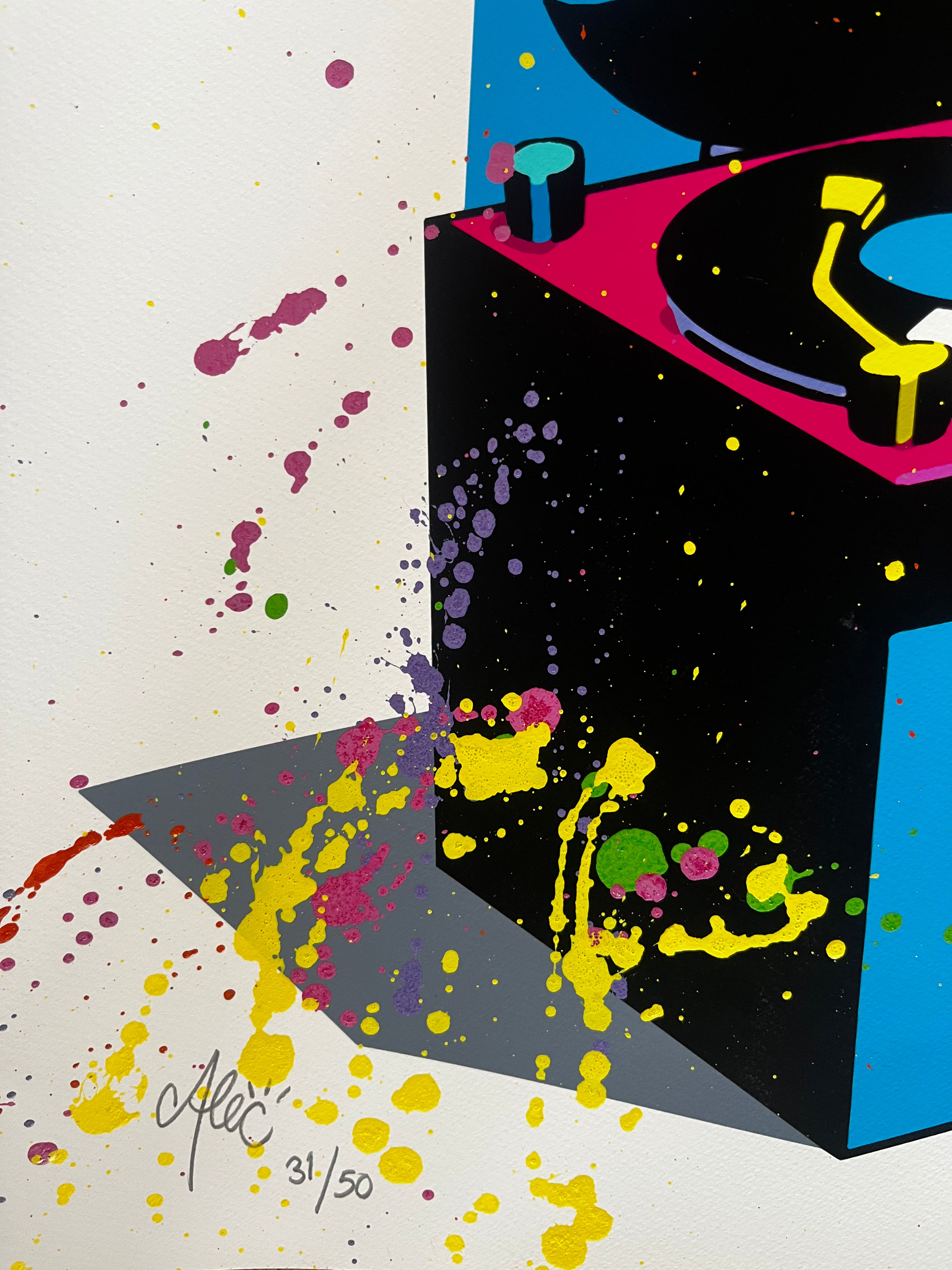 ALEC MONOPOLY - DJ Monopz Blue (Fini à la main) 2026 