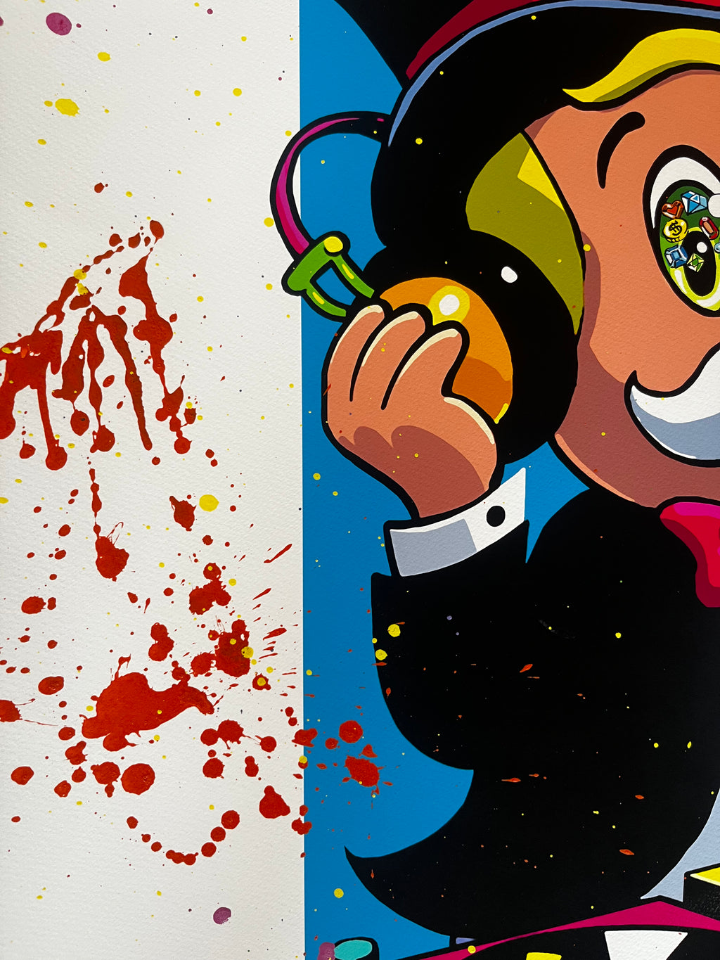 ALEC MONOPOLY - DJ Monopz Blue (Fini à la main) 2026 