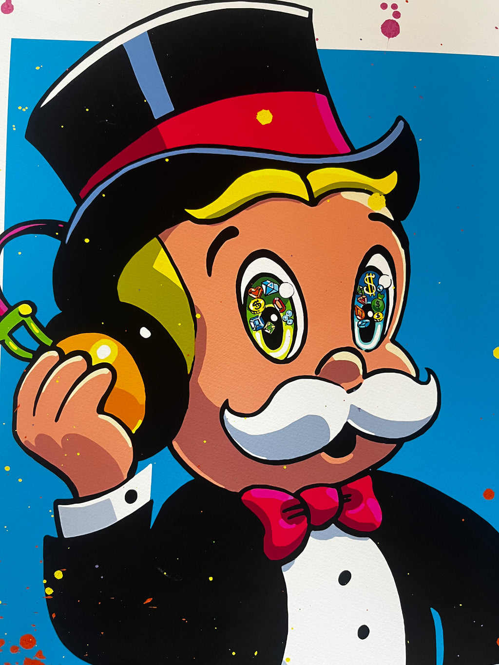 ALEC MONOPOLY - DJ Monopz Blue (Fini à la main) 2026 