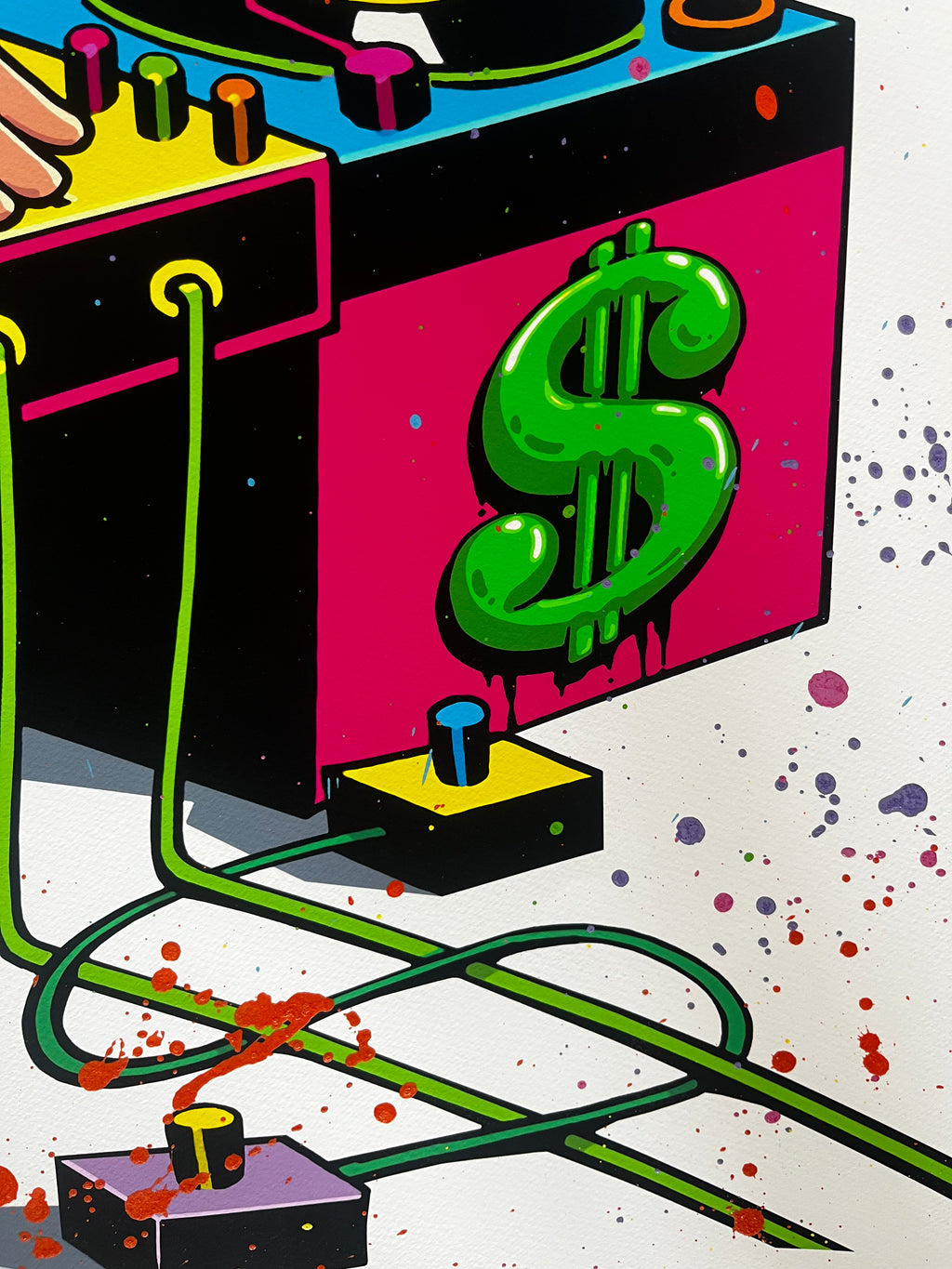 ALEC MONOPOLY - DJ Monopz Blue (Fini à la main) 2026 