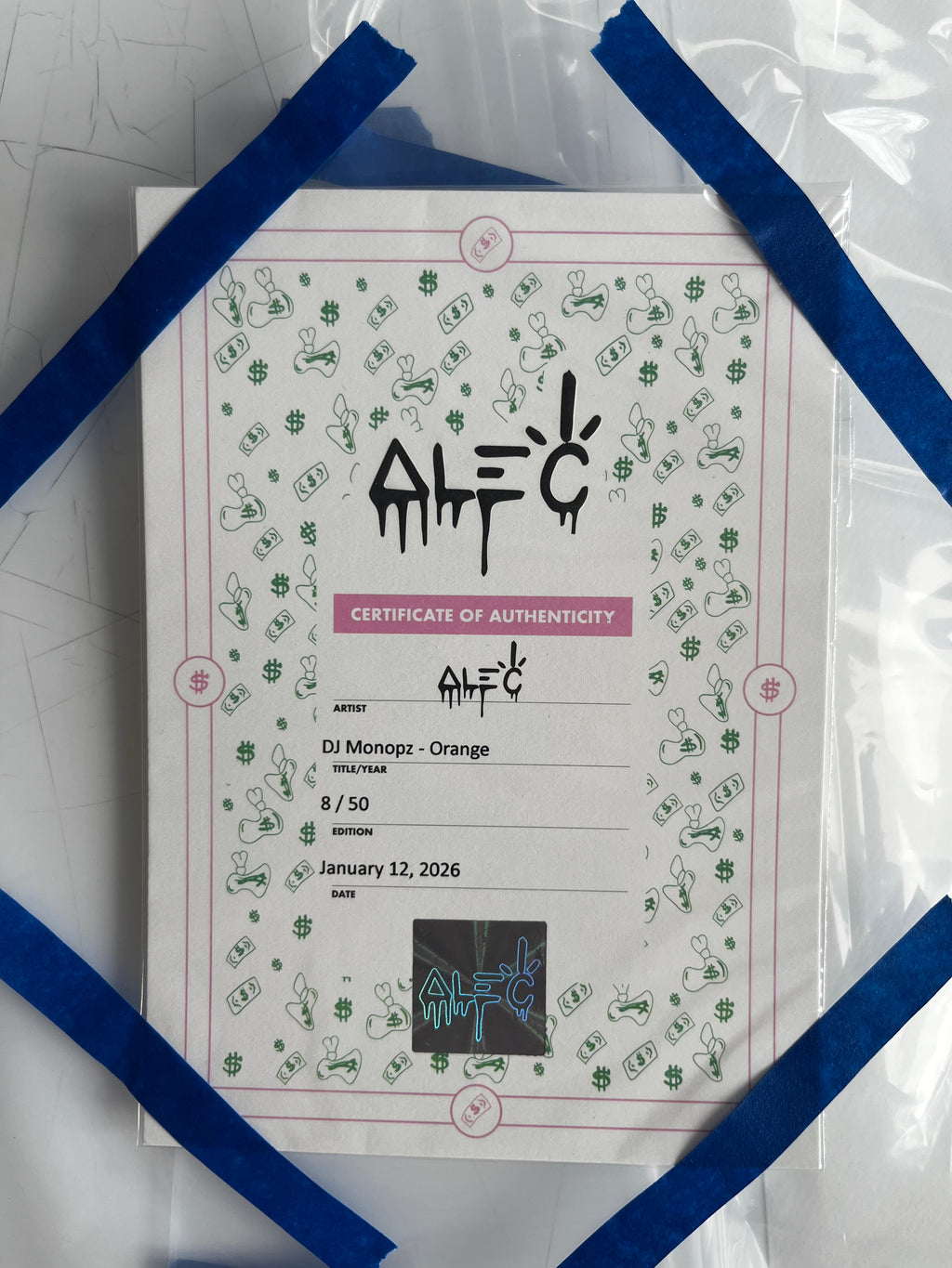 ALEC MONOPOLY - DJ Monopz (Variante Orange) 2026