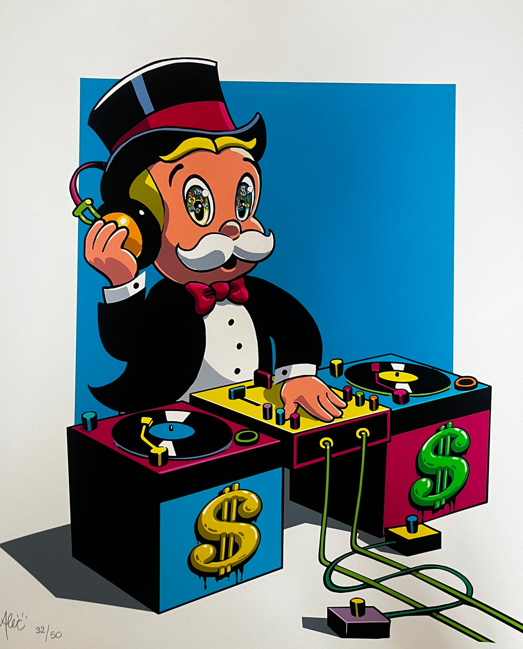 ALEC MONOPOLY - DJ Monopz (Variante bleue) 2026 