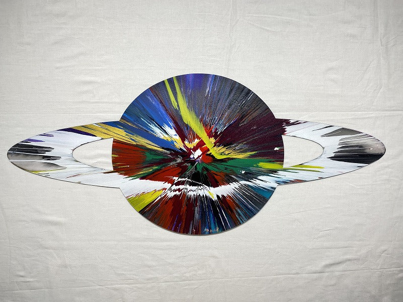 Damien Hirst – Spin Painting (Saturn)