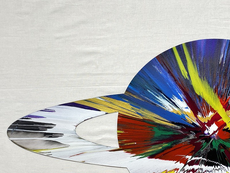 Damien Hirst - Spin Painting (Saturn)