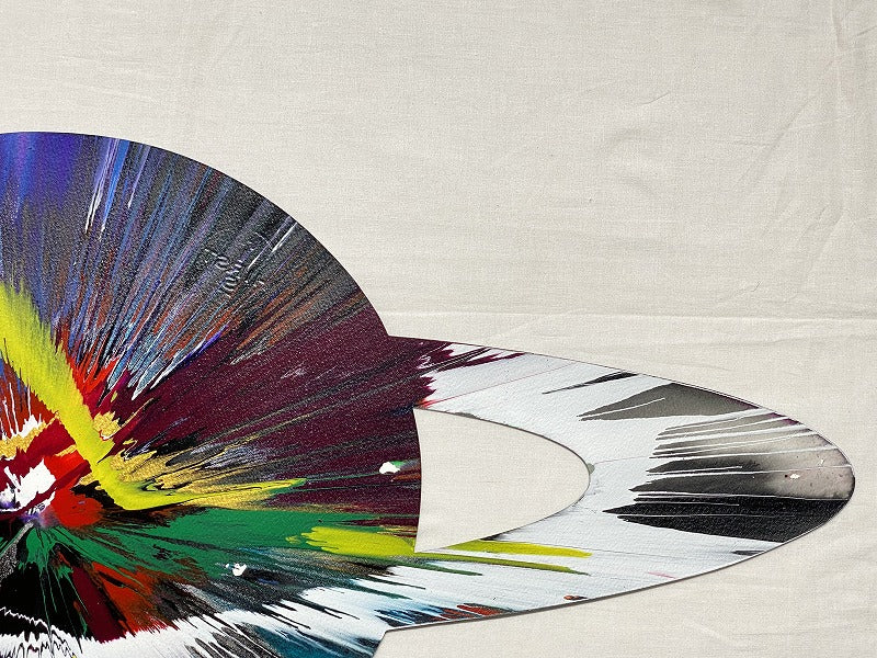 Damien Hirst - Spin Painting (Saturno)