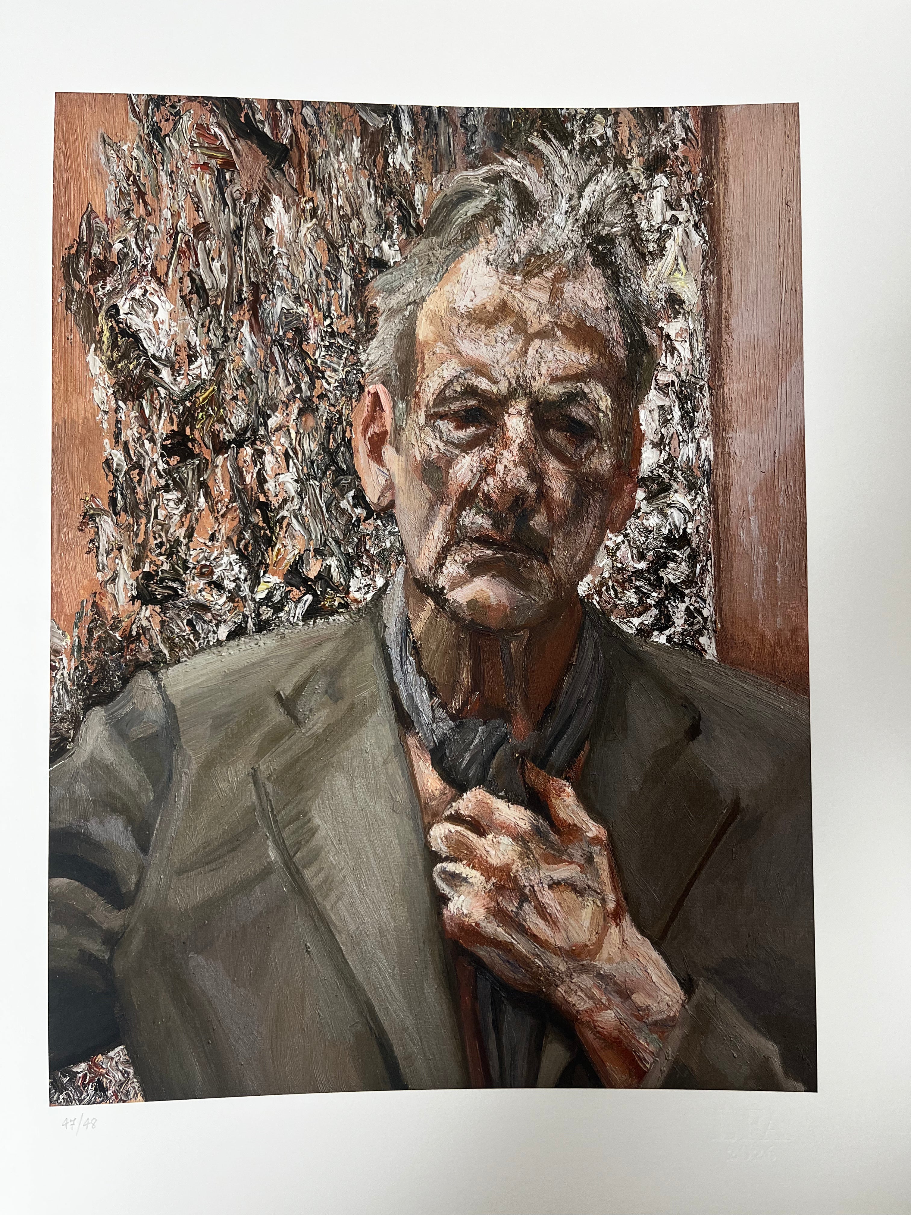 Lucian Freud , Self-Portrait, Reflection 2002 — authorised Estate edition
