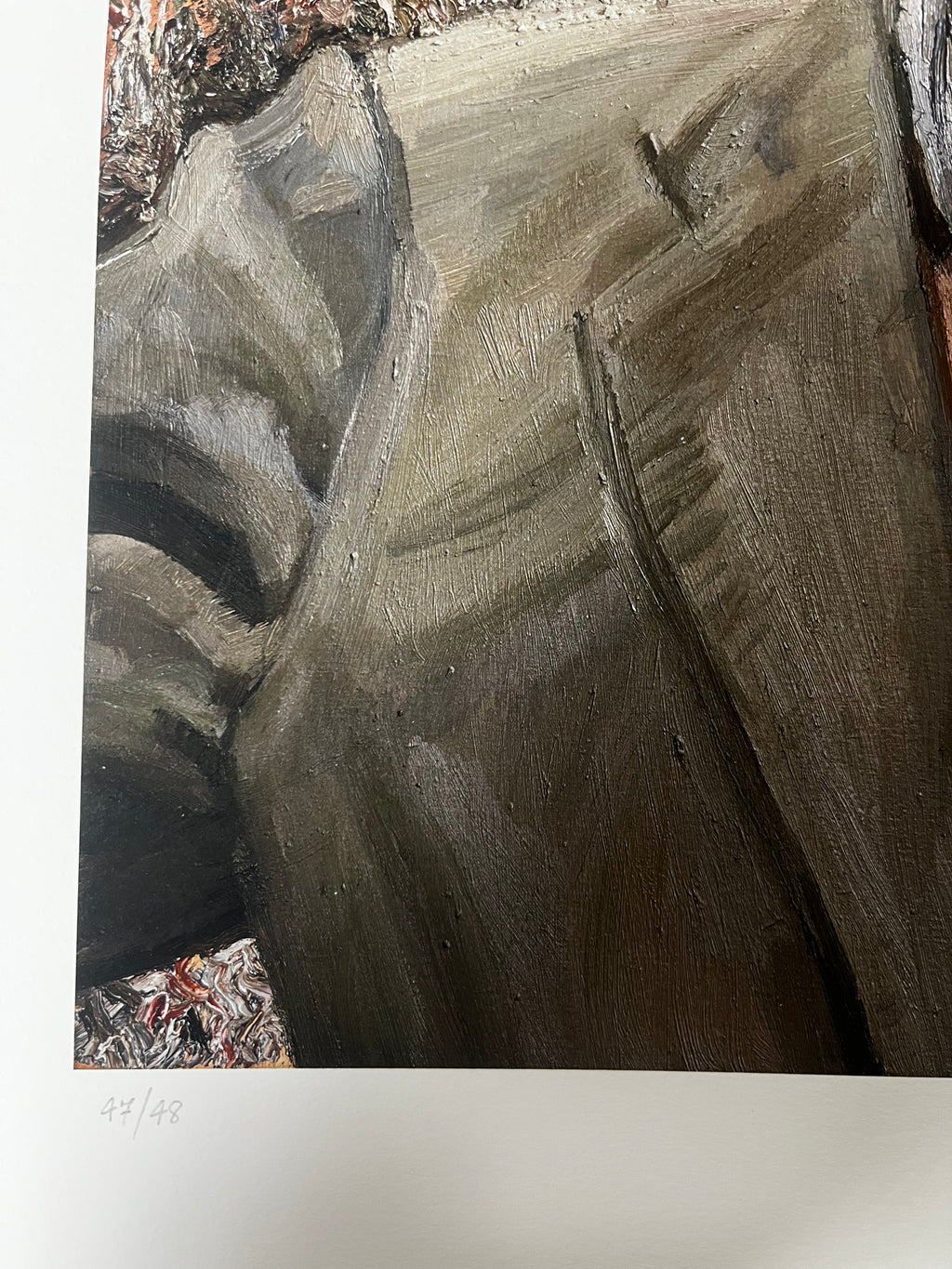 Lucian Freud , Self-Portrait, Reflection 2002 — authorised Estate edition