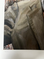Lucian Freud , Self-Portrait, Reflection 2002 — authorised Estate edition