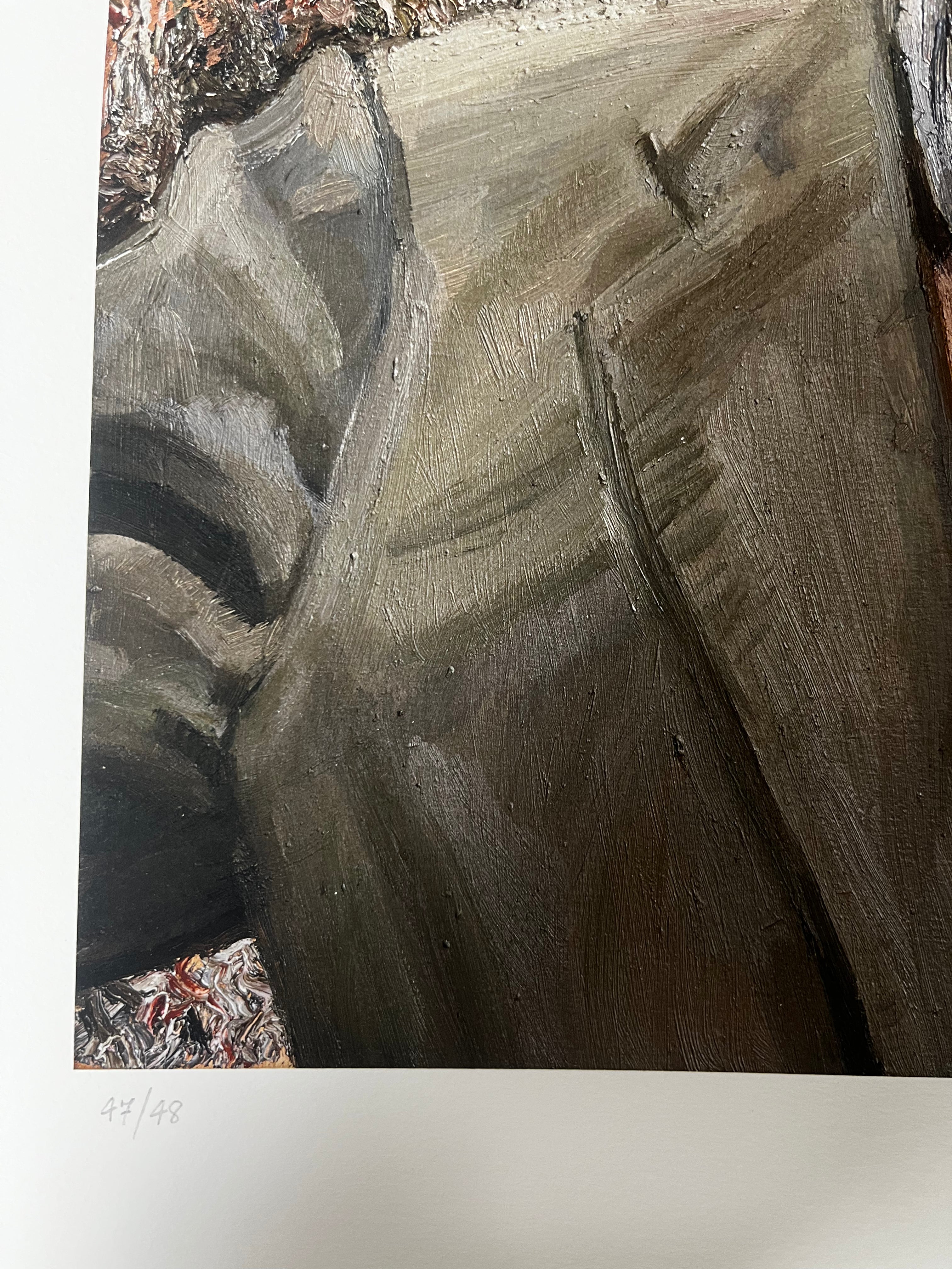 Lucian Freud , Self-Portrait, Reflection 2002 — authorised Estate edition