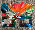 Damien Hirst, Signed House Spin Painting, 2009