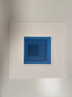 Josef Albers - White Line Squares Ensemble complet de quatre