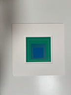 Josef Albers - White Line Squares Ensemble complet de quatre