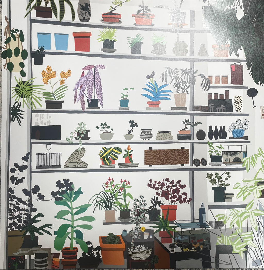 Jonas Wood - Large Shelf Still Life (2017)