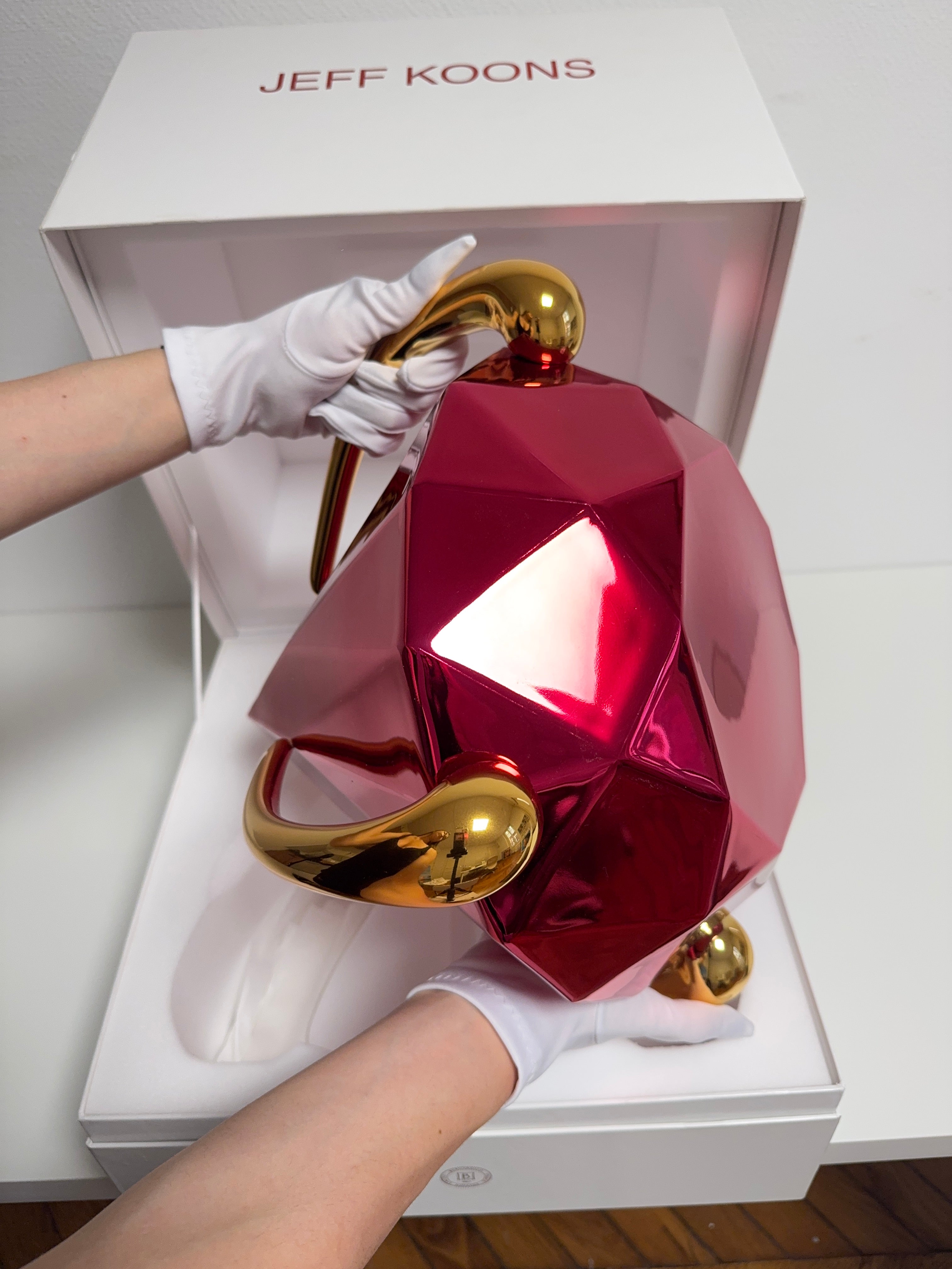Jeff Koons - Diamond (Red) 2020