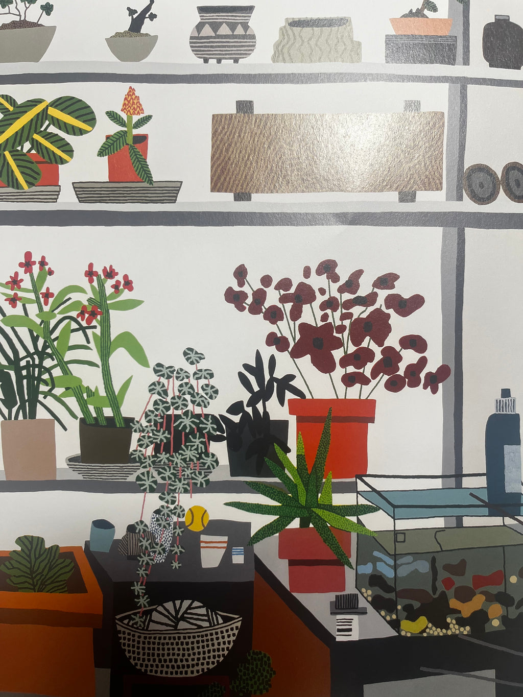 Jonas Wood - Large Shelf Still Life (2017)