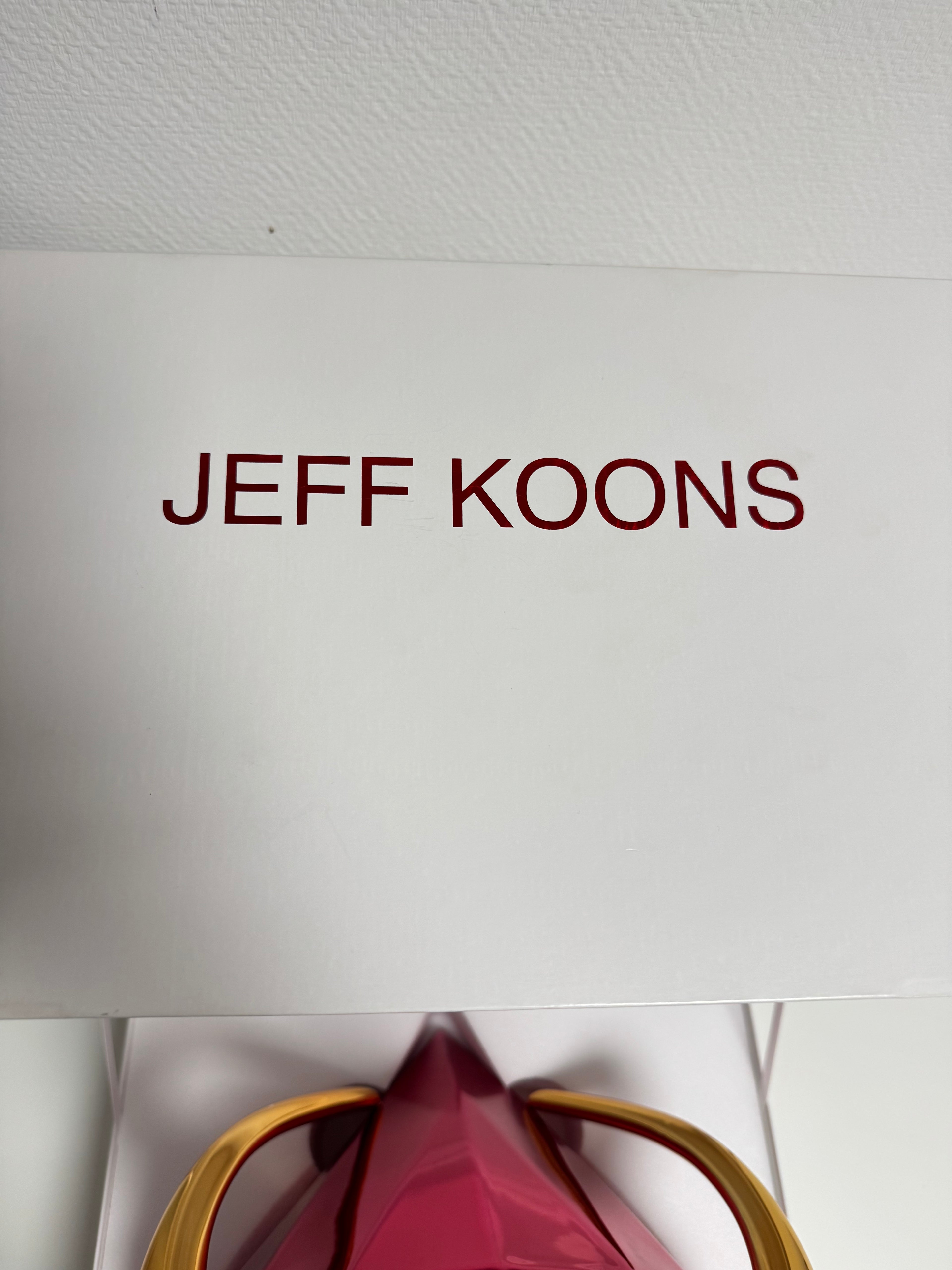 Jeff Koons - Diamond (Red) 2020