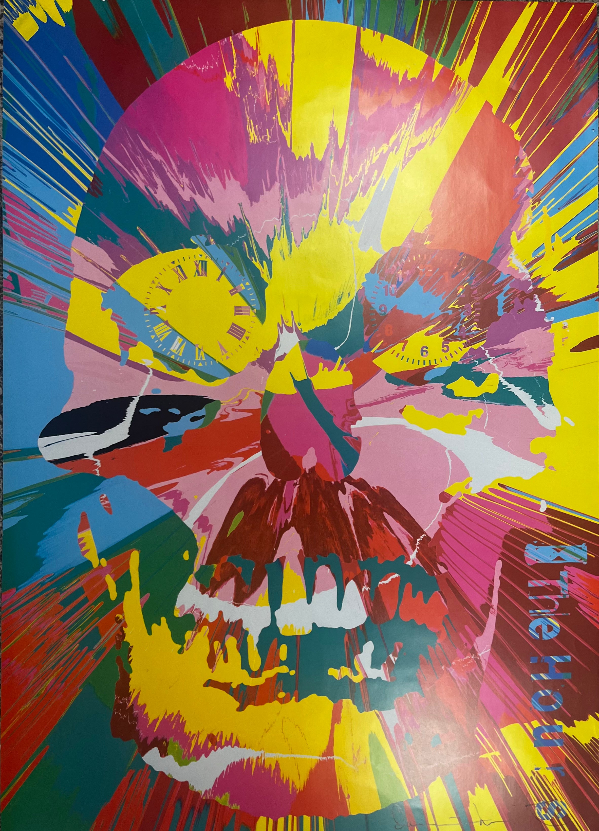 Damien Hirst - Beautiful Hours Spin Painting (2009)