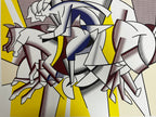 Roy Lichtenstein – Jeux Olympiques de Los Angeles (Les Cavaliers rouges)