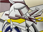 Roy Lichtenstein – Jeux Olympiques de Los Angeles (Les Cavaliers rouges)