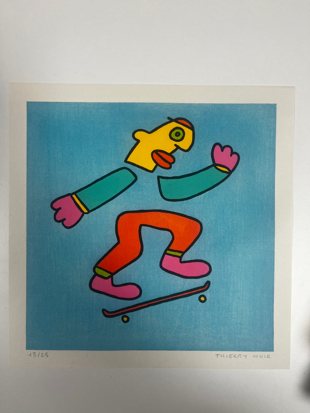 Thierry Noir - Set de 4 Skateboarding (2024)