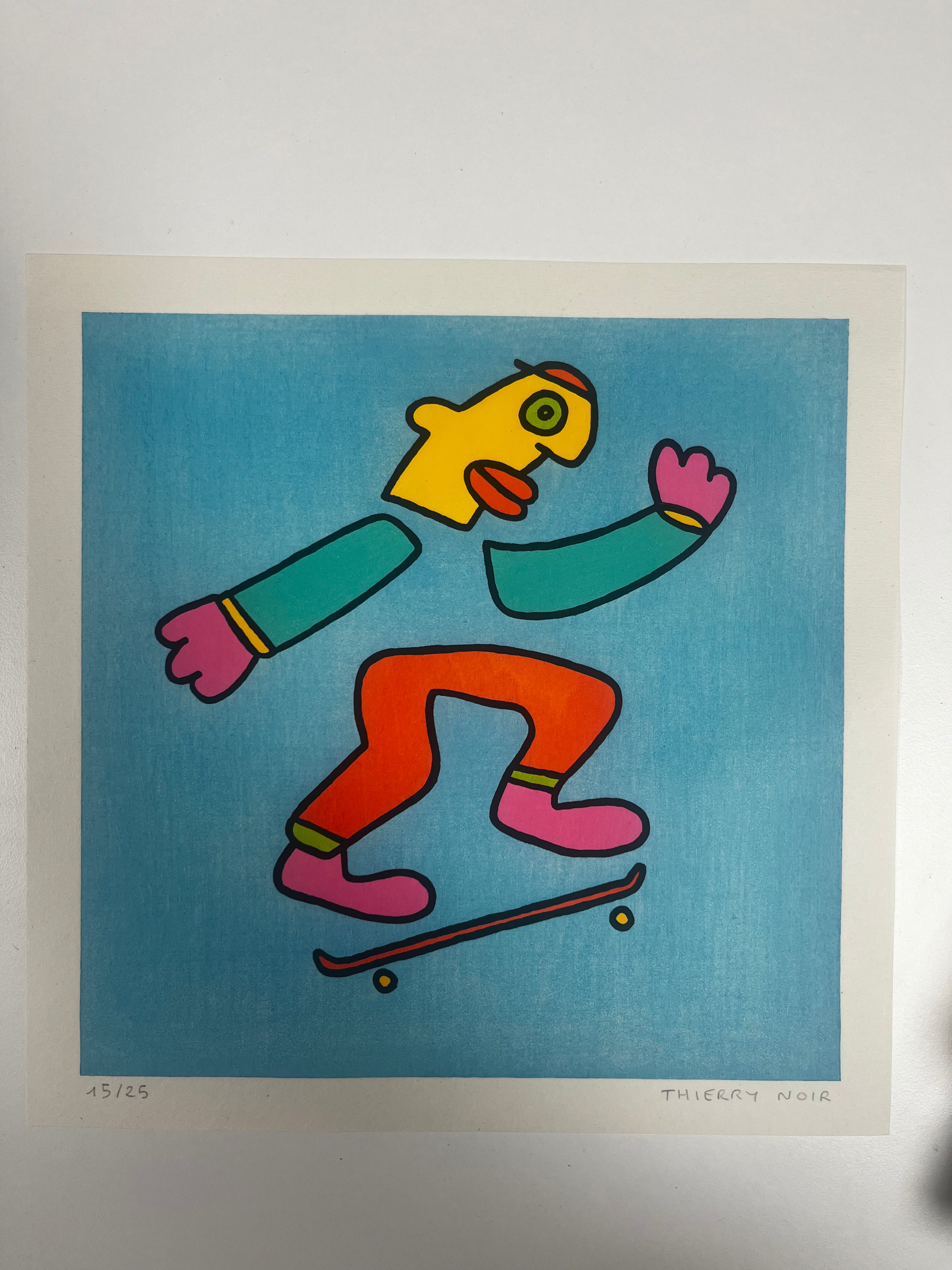 Thierry Noir - Set de 4 Skateboarding (2024)