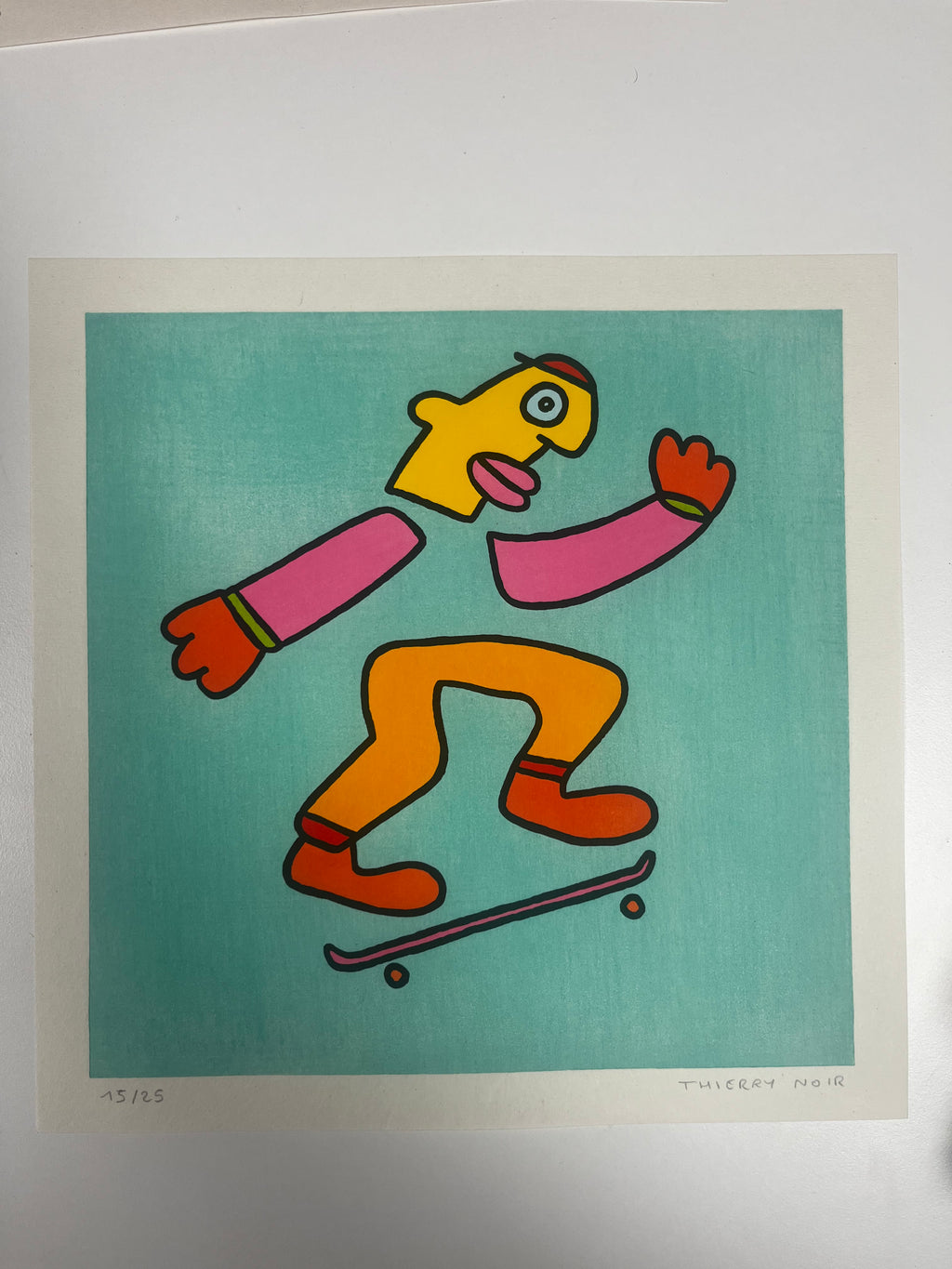 Thierry Noir - Set de 4 Skateboarding (2024)